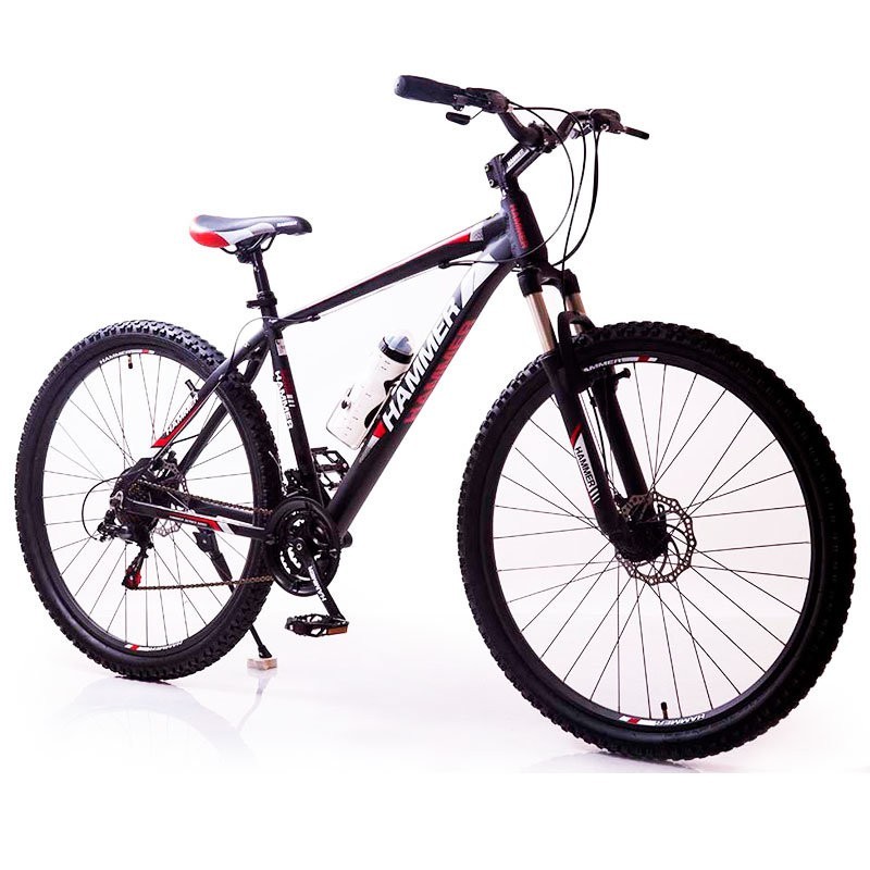

Горный Велосипед Найнер HAMMER-29 Black Blue MTB Shimano Черно Красный