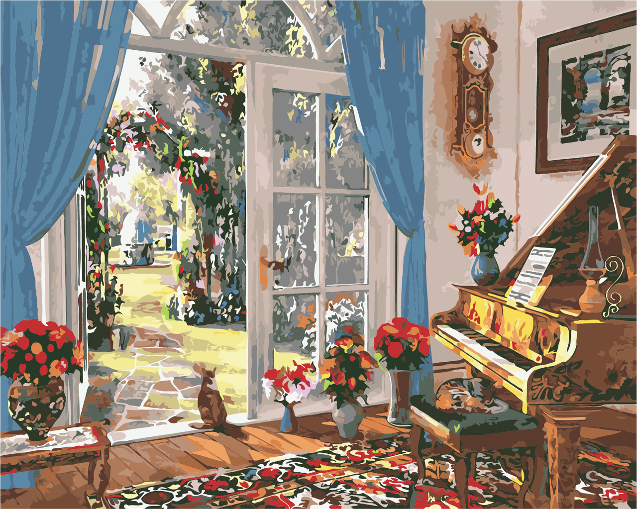

Картина по номерам ART STORY Усадьба AS 0359 40x50см в коробке