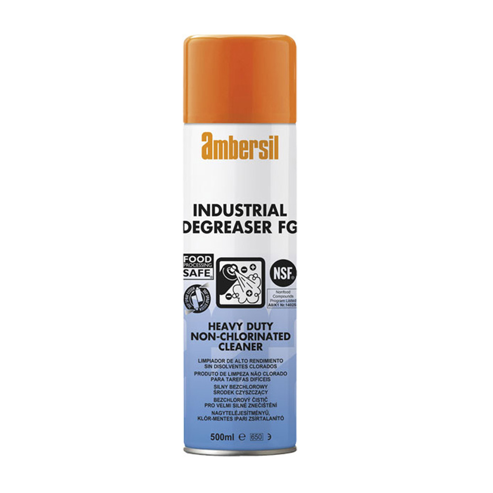 

Потужний промисловий знежирювач Industrial Degreaser FG Ambersil 500мл