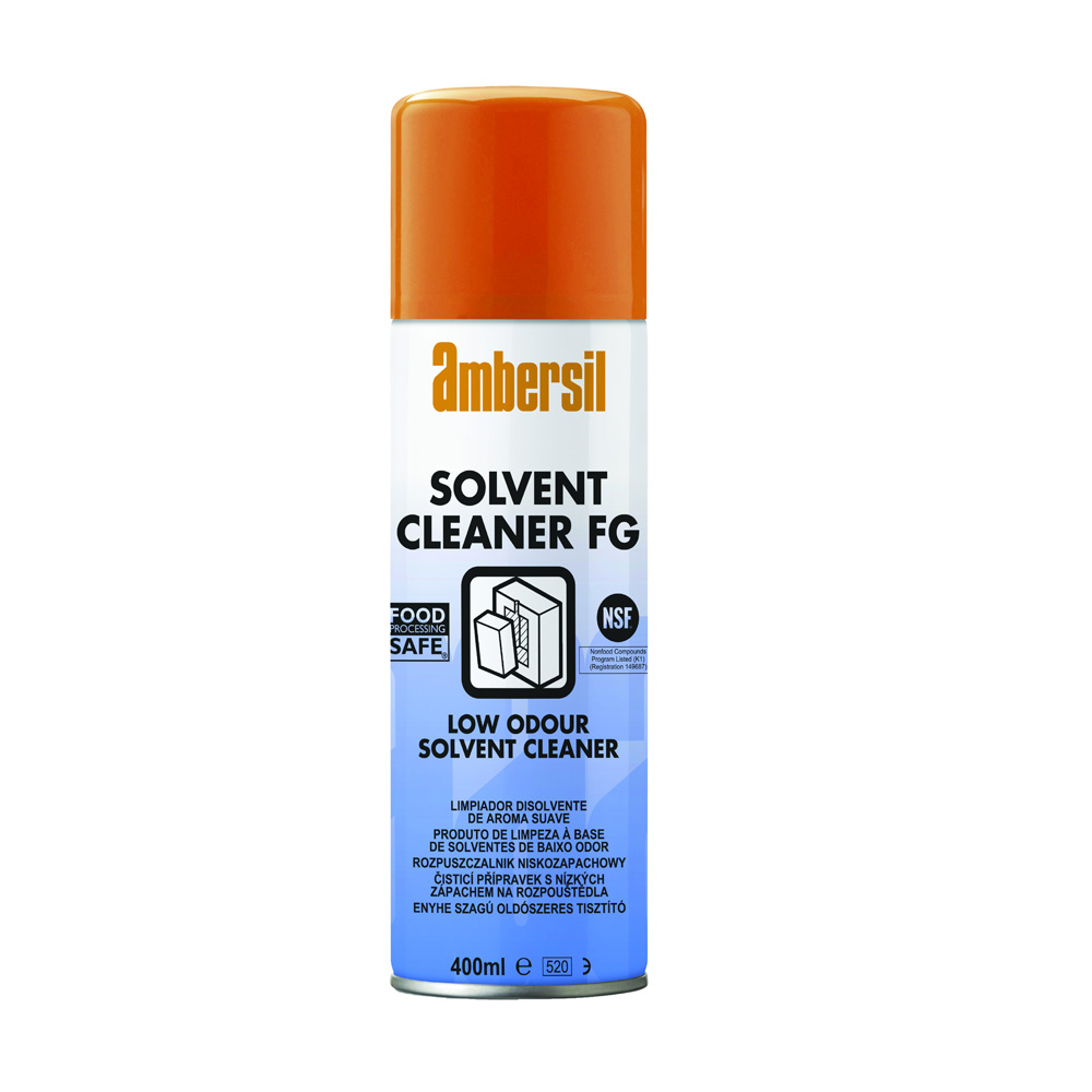 

Обезжирюючий розчинник зі слабким запахом Solvent Cleaner FG Ambersil 400мл