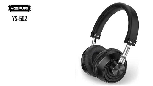 

Беспроводные Bluetooth Наушники YESPLUS YS-502 Черный (90418)