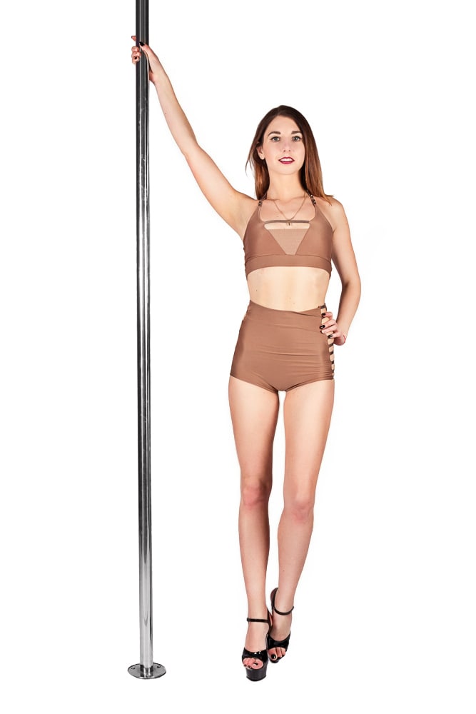 

Комплект женский для спорта и пол дэнс Borodina Antonina  бронзовый, Комплект женский для спорта и пол дэнс Borodina Antonina L бронзовый