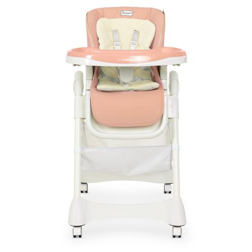 

Стільчик для годування ME 1086 DESSERT Pink рожевий