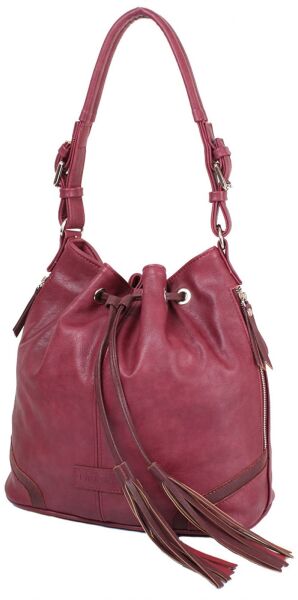 

Cумка из кожзаменителя LASKARA LK10194-plum