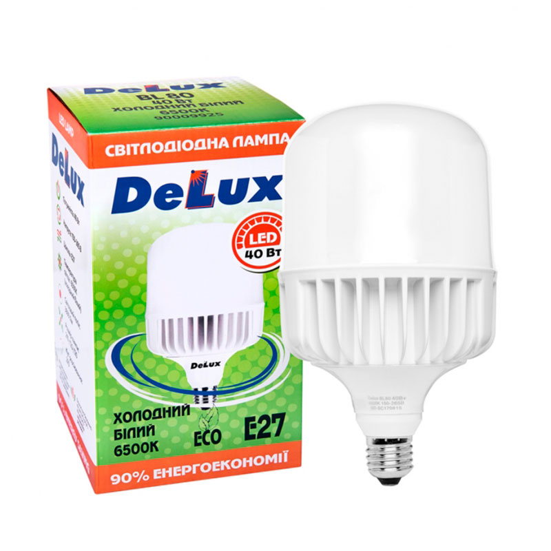 

Светодиодная лампа DELUX BL 80 40W E27 6500K (90011763)