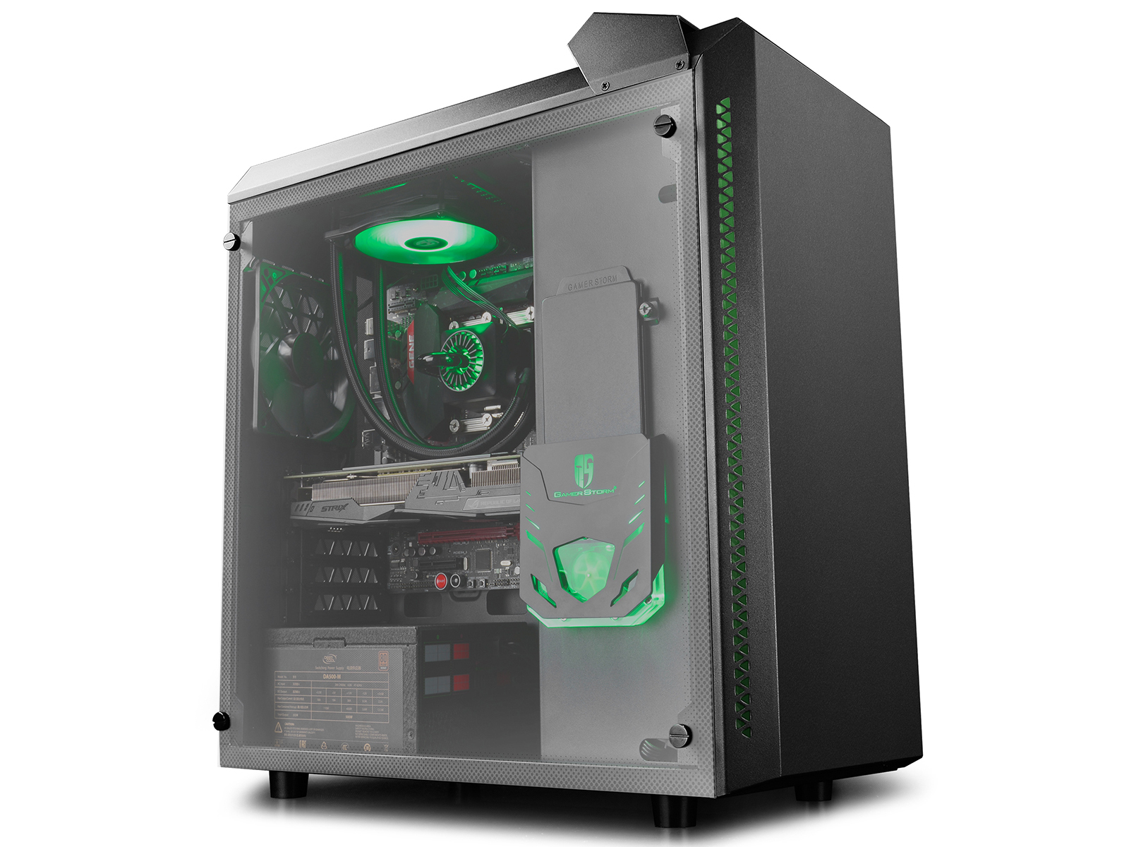 

Корпус Deepcool Baronkase Liquid Black без БП