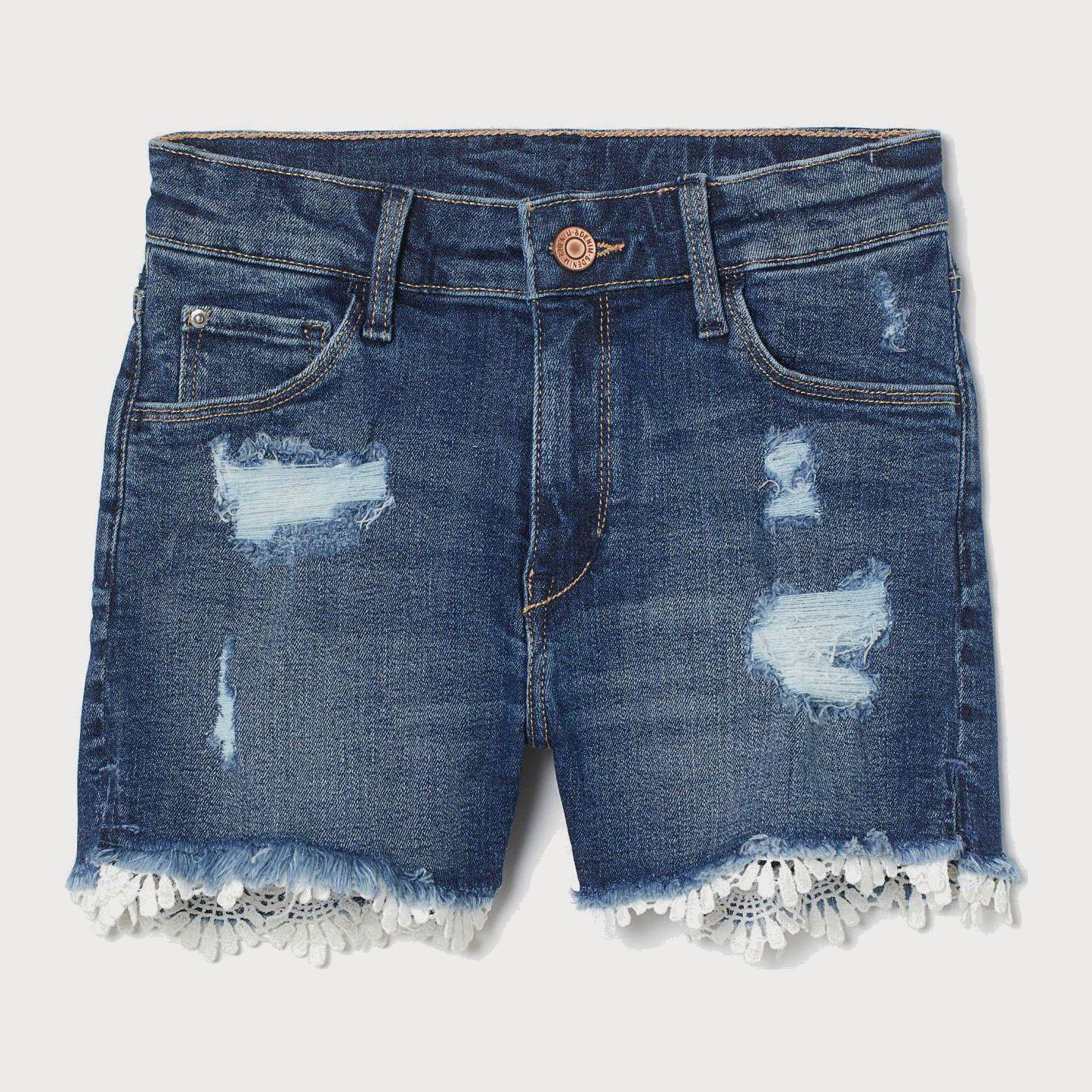 

Шорты джинсовые H&M 8232501-ACXD 152 см Синие
