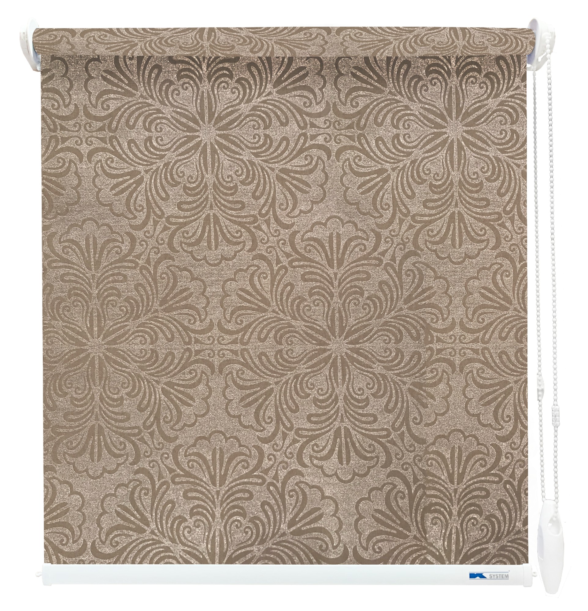 

Тканевая ролета KSYSTEM EMIR-beige 107x165 см бежевый Minibesta 201921070165