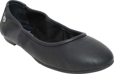 

Женские балетки Minnetonka Anna Ballet Flat Black Leather 37.5