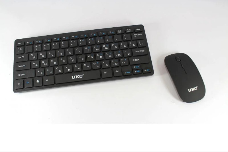 

Клавиатура беспроводная с мышкой UKC WI 1214 black