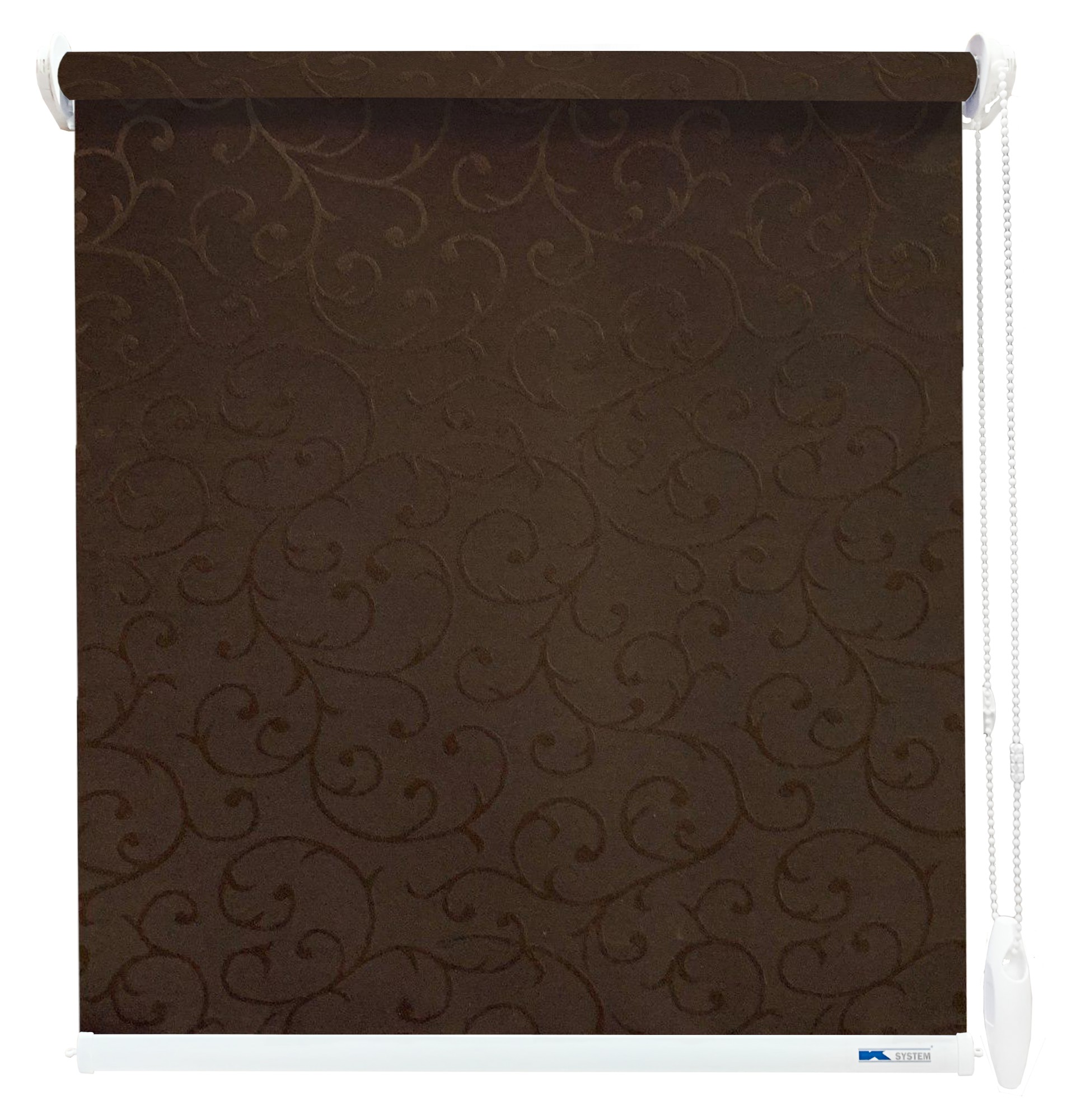 

Тканевая ролета KSYSTEM AKANT2261 68x165 см коричневая Minibesta 200500680165