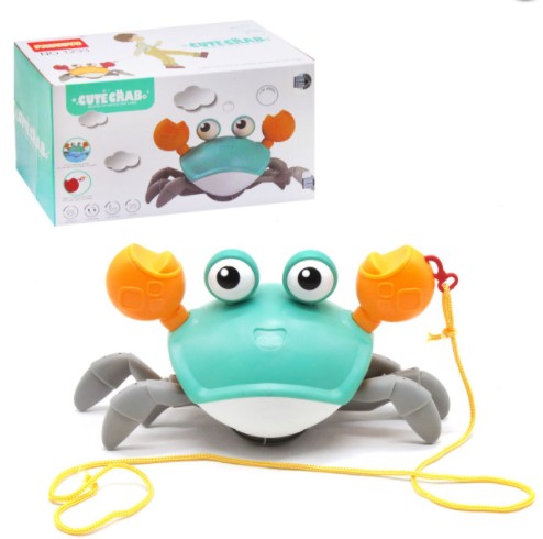 

Игрушка для купания "Крабик" Fun Bubble двигает лапками бирюзовый (Т842)