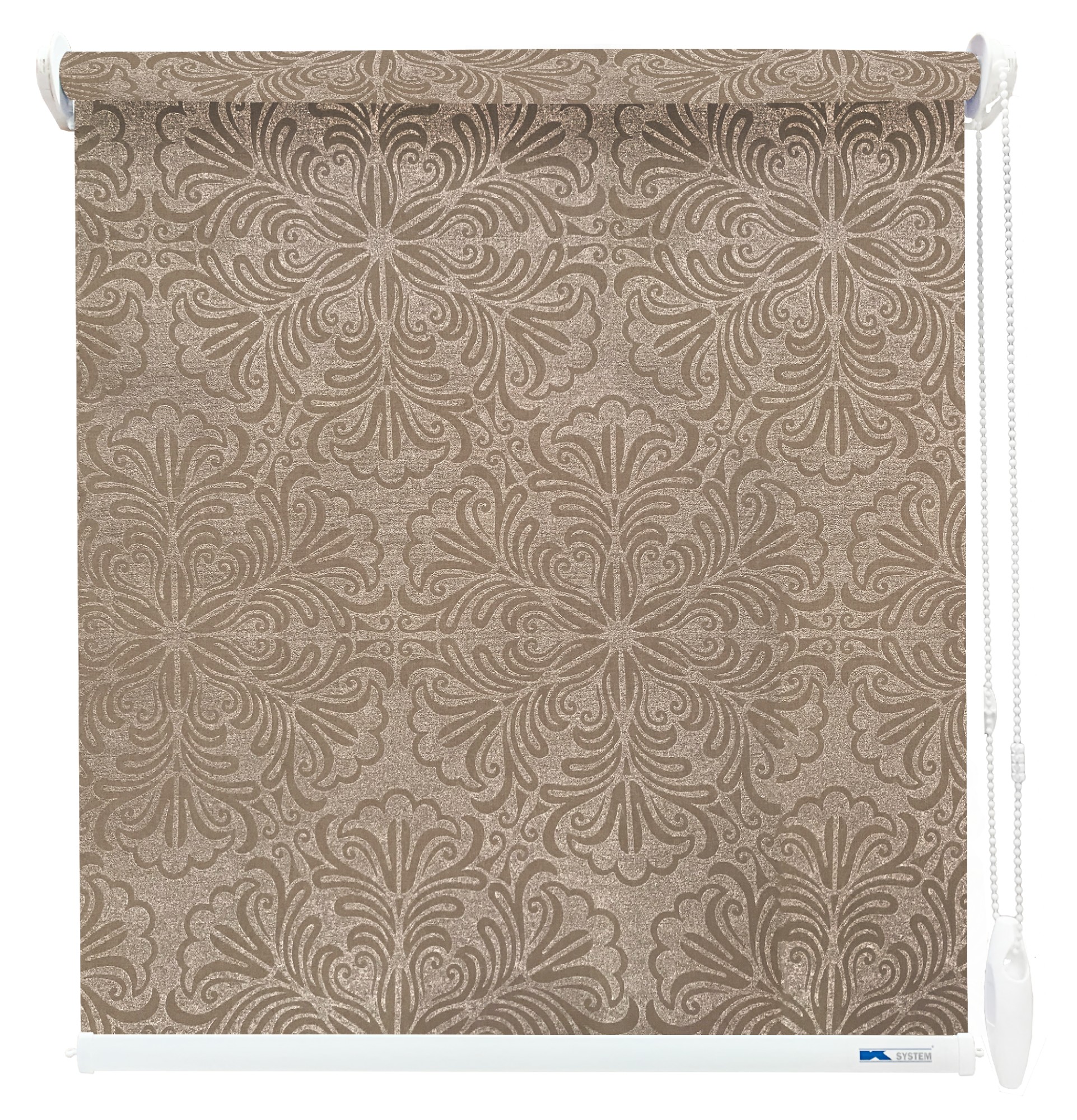 

Тканевая ролета KSYSTEM EMIR-beige 122x165 см бежевый Minibesta 201921220165