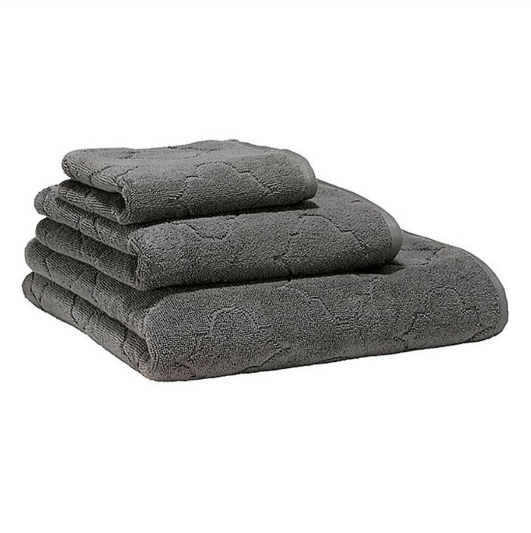 

Полотенце банное "Moroccan" - 100% cotone - grigio