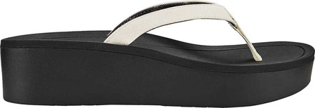 

Женские вьетнамки, сланцы OluKai Pi'O Lua Thong Sandal White/Black Synthetic 40