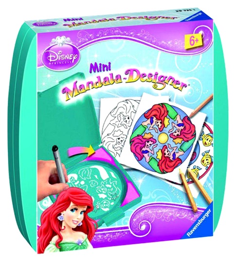 

Набор для творчества Мини Мандала: Русалочка, Ravensburger (12-12312)