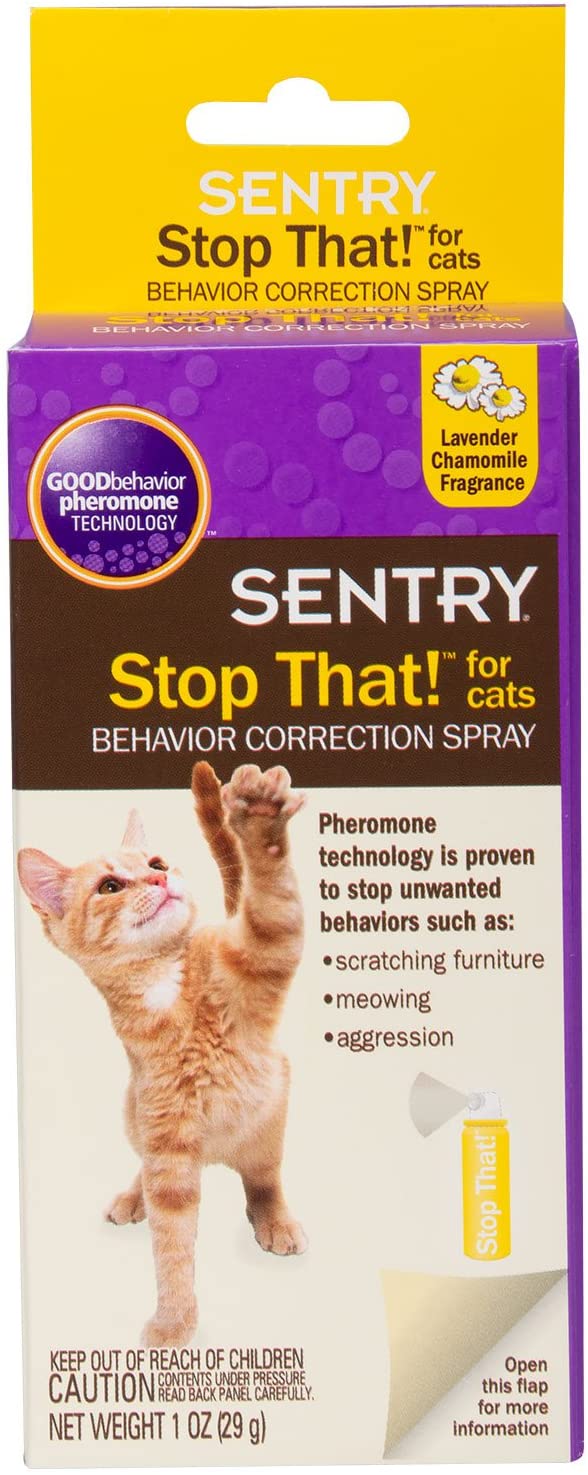 

Sentry Stop That! Spray For Cats Отпугиватель кошек с феромоном