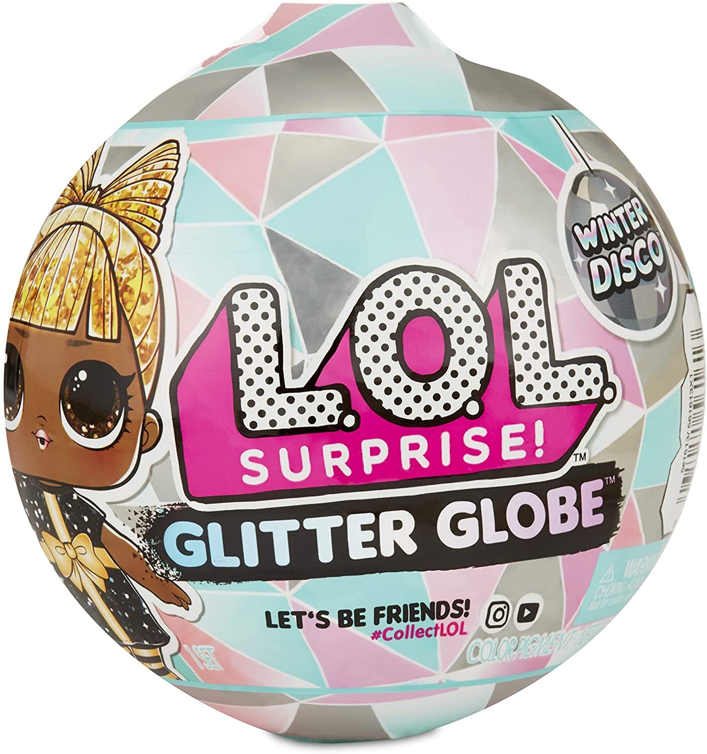 

Кукла ЛОЛ Сюрприз Зимнее Диско LOL Surprise Glitter Globe Winter Disco Блестящий Шар 561606