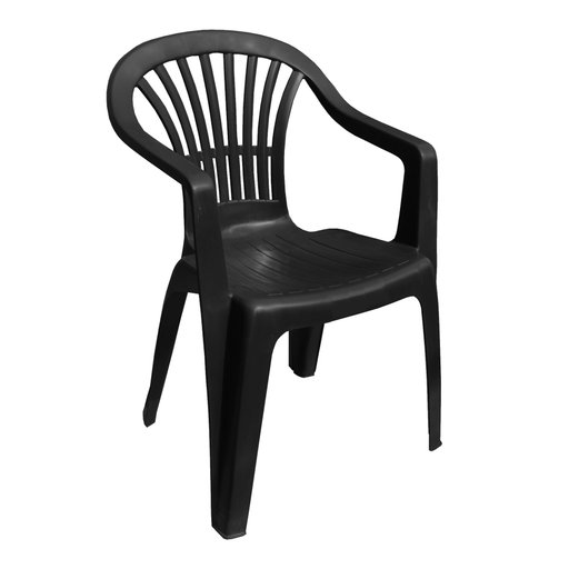 

Мебель Кресло пластиковое антрацит leroy 56х54х80 см 11915232