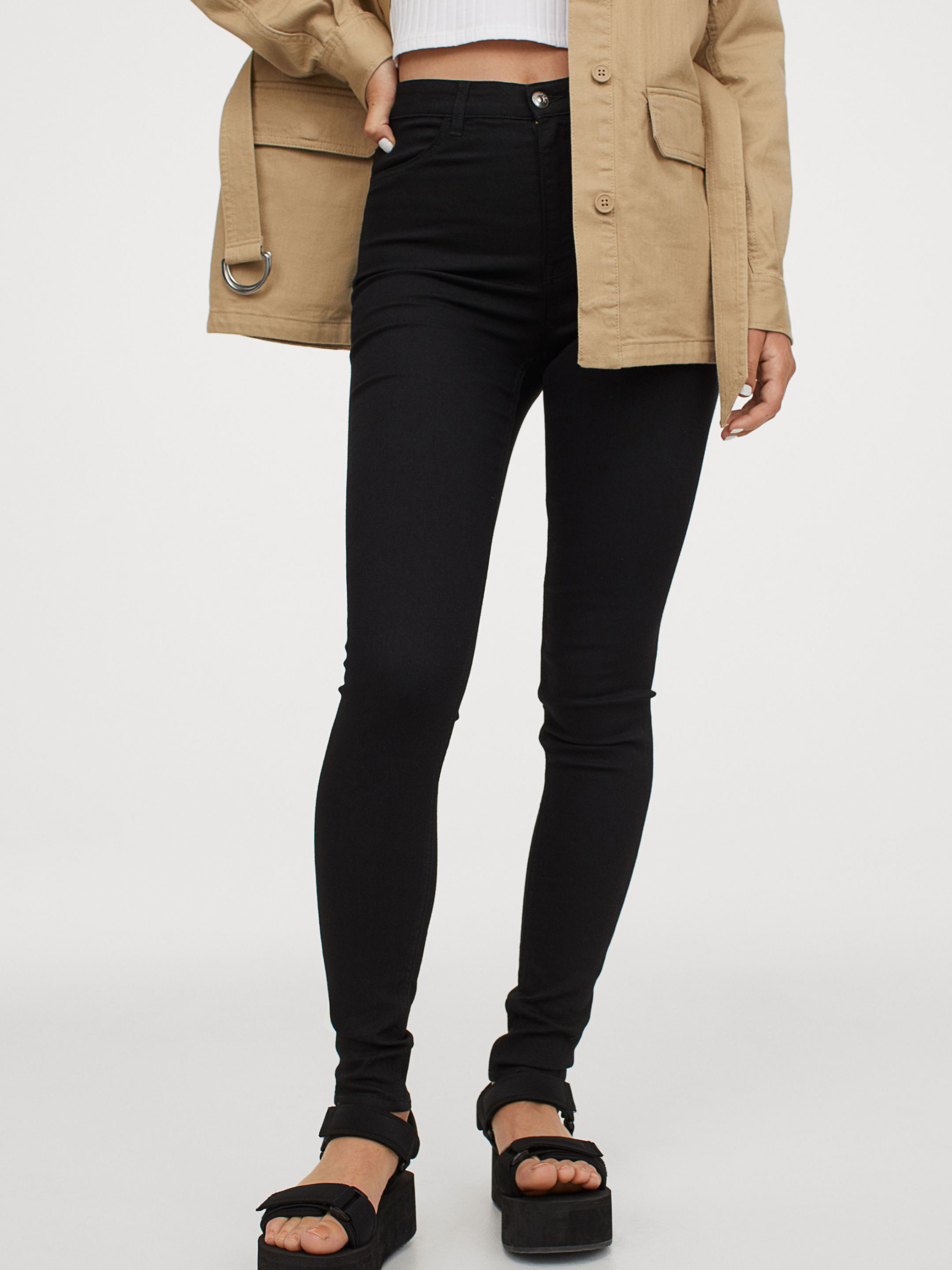 

Джинсы H&M 01-0518328-6 44 Черные (СА2000001517055)