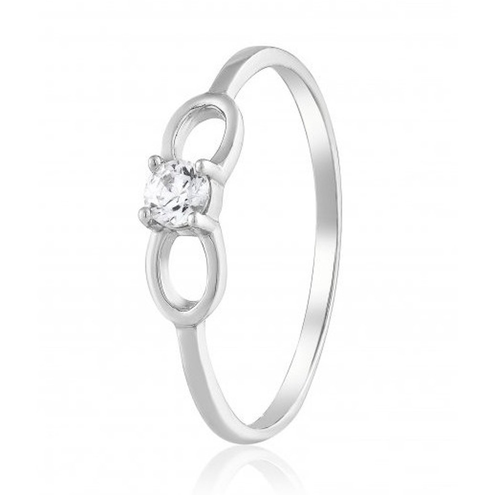 

Кольцо из белого золота с Swarovski Zirconia 1527410, размер 16
