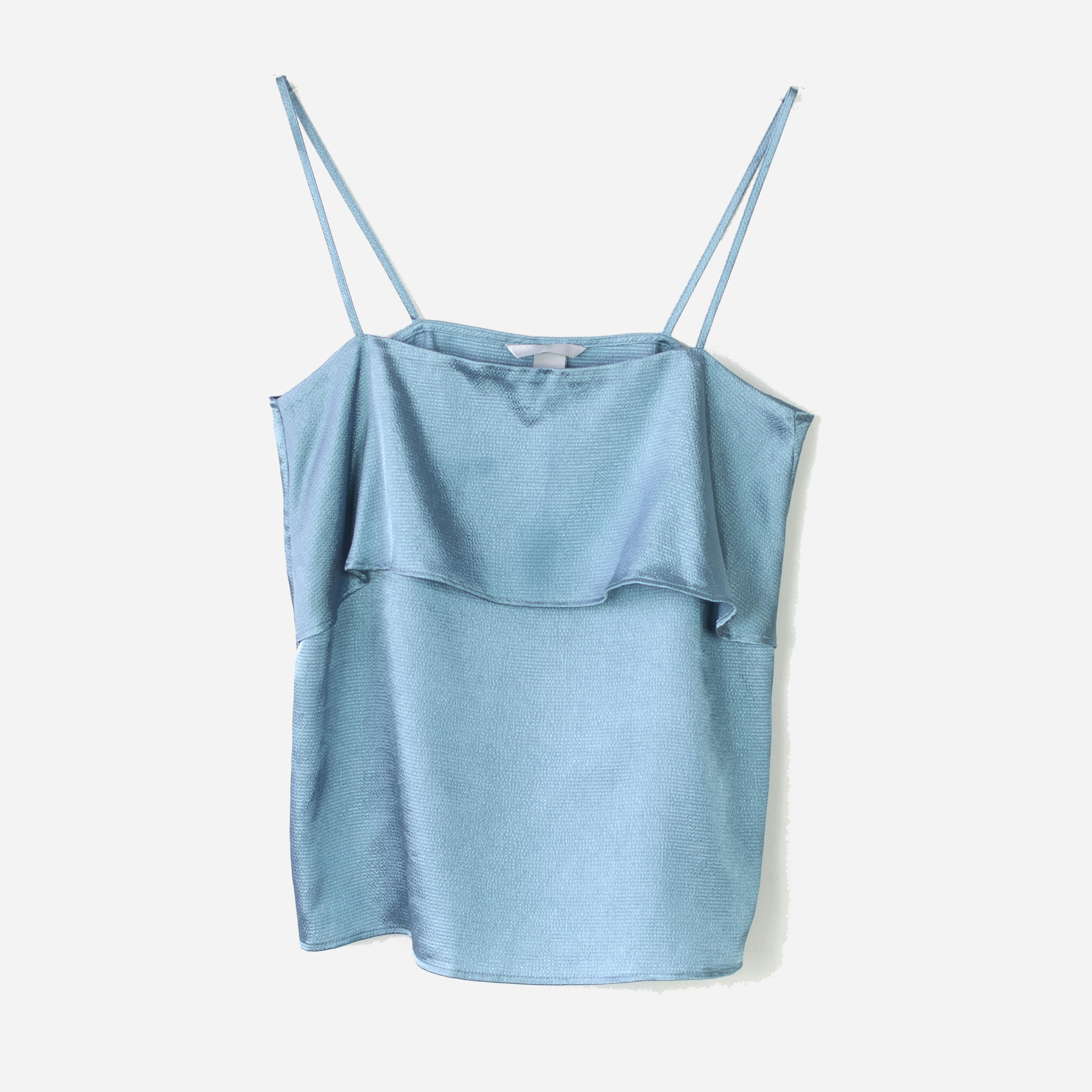 

Топ H&M 01-0526255-5 34 Голубой (СА2000001334249)