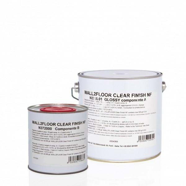 

Двокомпонентный полиуретановый защитный лак Novacolor Clear Finish Countertop Protection комплект Component A 1 л + Component B 0,3 л