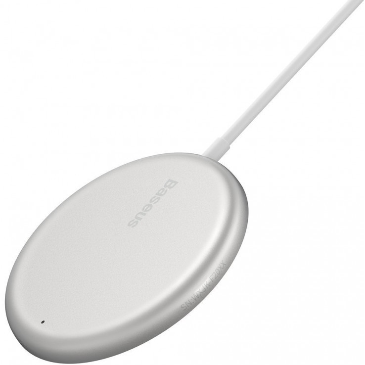 

Бездротовий зарядний пристрій Baseus White (WXJK-F02)