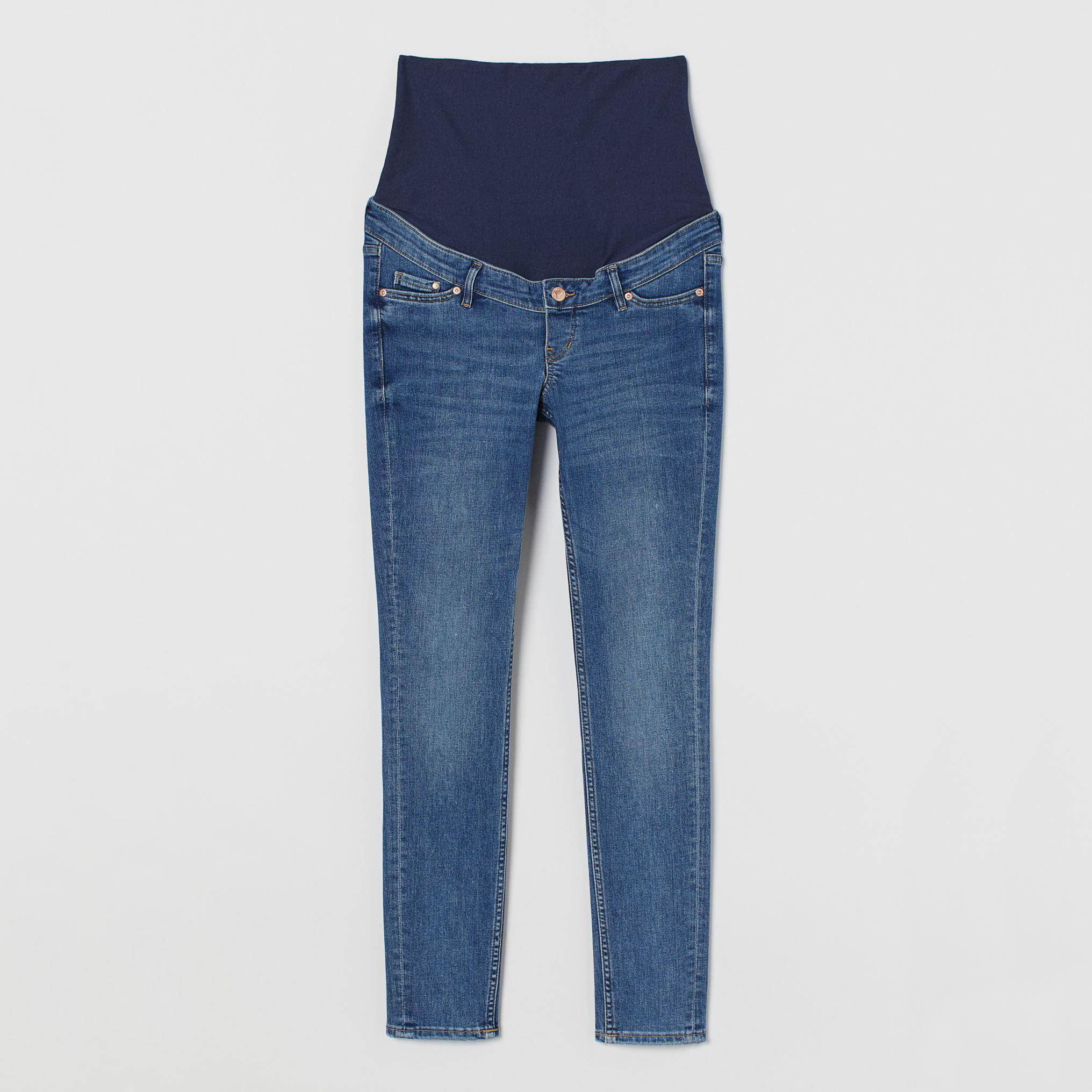 

Джинсы для беременных H&M 8101702-ACXD L Синие