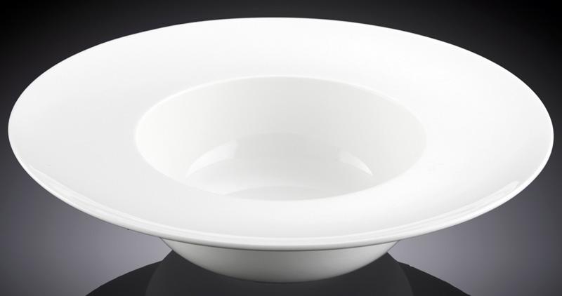 

Набор суповых тарелок 3 шт. Wilmax Emily Olivia Ø23 см фарфоровые белые (EG-WL-991186)