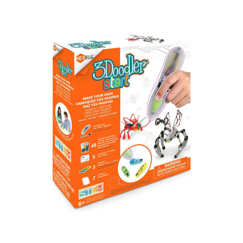 

Набор 3D-ручка 3Doodler Start HEXBUG насекомые