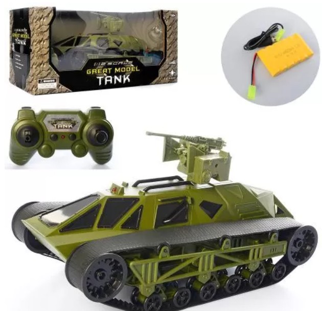 

Танк на радиоуправлении 32 см Bambi FC166 световые эффекты радиус 30м (РТ67)
