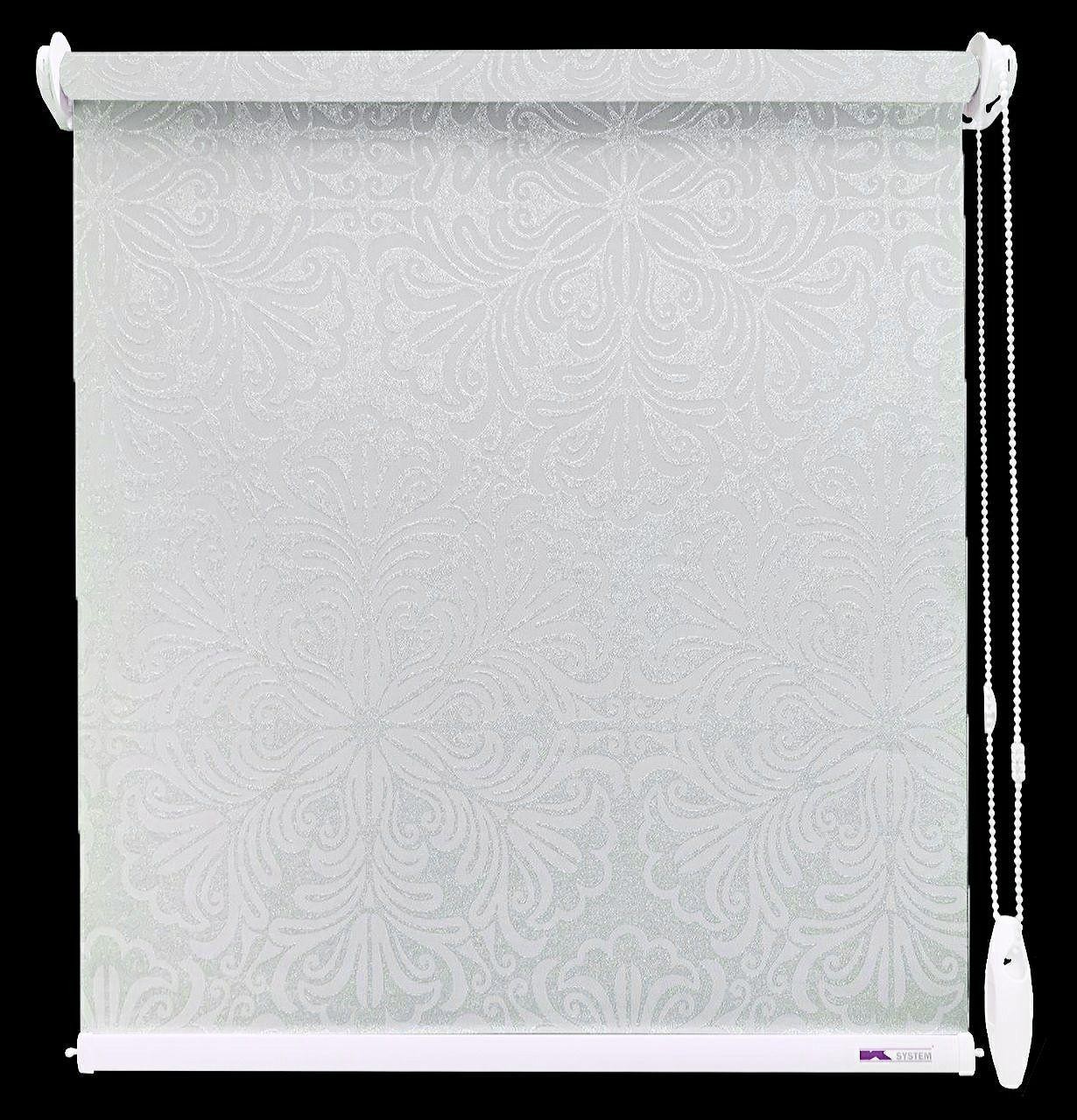 

Тканевая ролета KSYSTEM EMIR-white 104x165 см белый Minibesta 201911040165