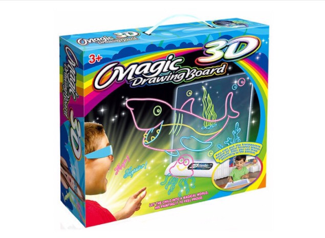 

Детская Волшебная 3D доска для рисования Magic Drawing Board EL-623