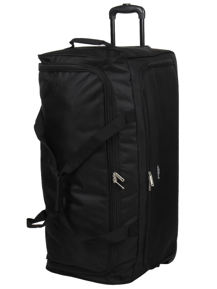 

Сумка на колесах Большая (L) Airtex 821 95 л 79x37x36 см Черная (Black)