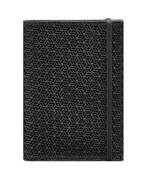 

Обложка для паспорта BlankNote 2.0 черная BN-OP-2-g-karbon