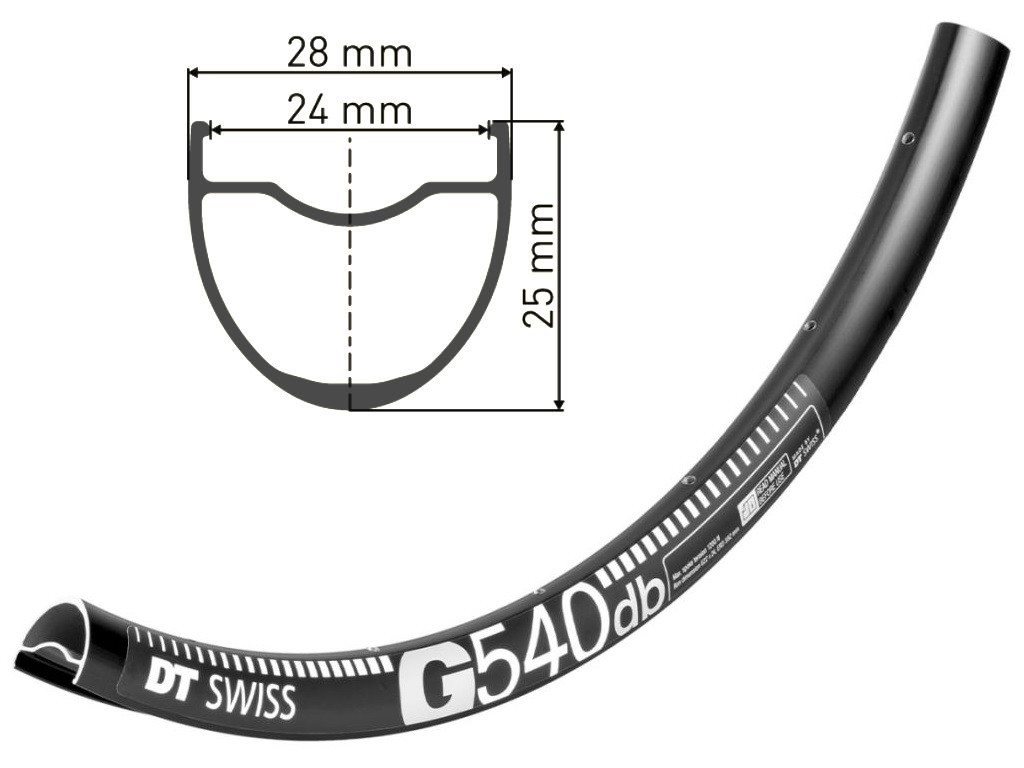 

Обод 29 DT Swiss G 540 32h