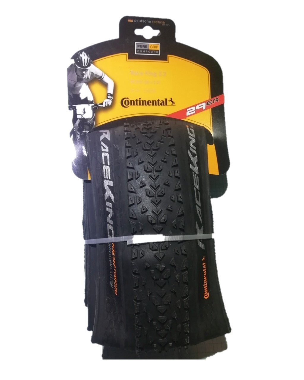 

Покрышка Continental Race King 29x2.2 Foldable, PureGrip,