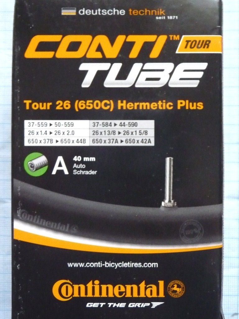 

Камера 26 Continental S-tour 26x1,4-2,0 Hermetic Plus