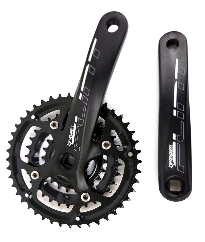 

Шатуны PROWHEEL FLINT-401 набор 44_32_22T длина 175mm