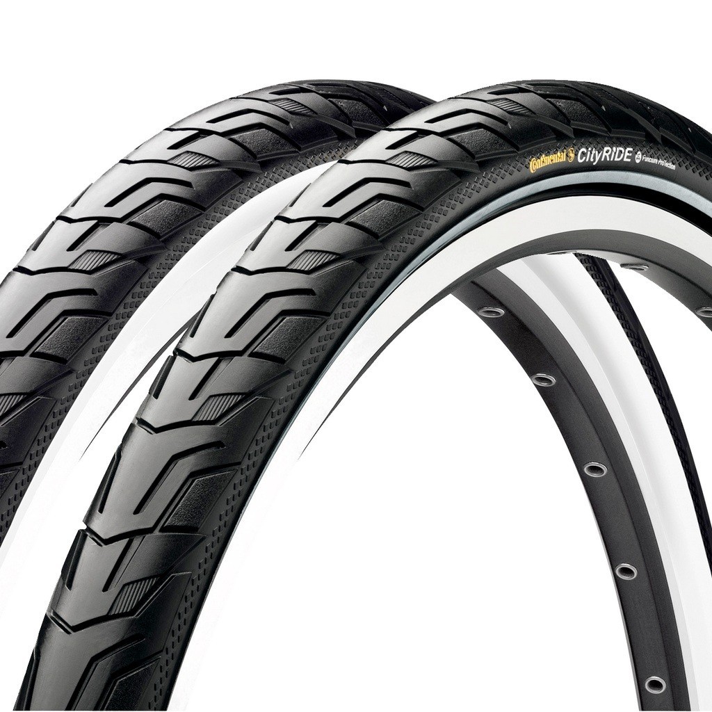 

Покрышка Continental RIDE City 26х1,75 black/black Reflex