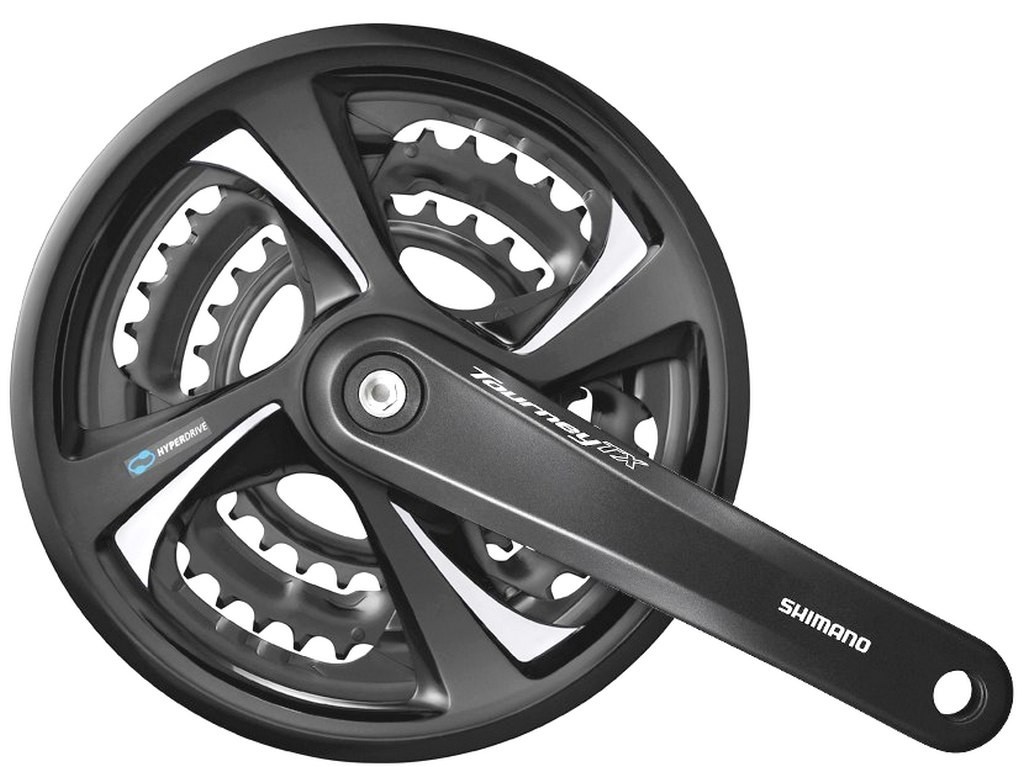 

Шатуны Shimano FC-TX801 набор 42х32х22Т под квадрат с защитой