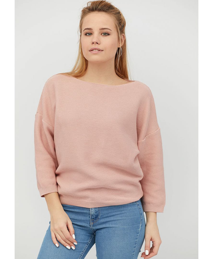 

Джемпер Knitwear Soft-Look S-M Розовый