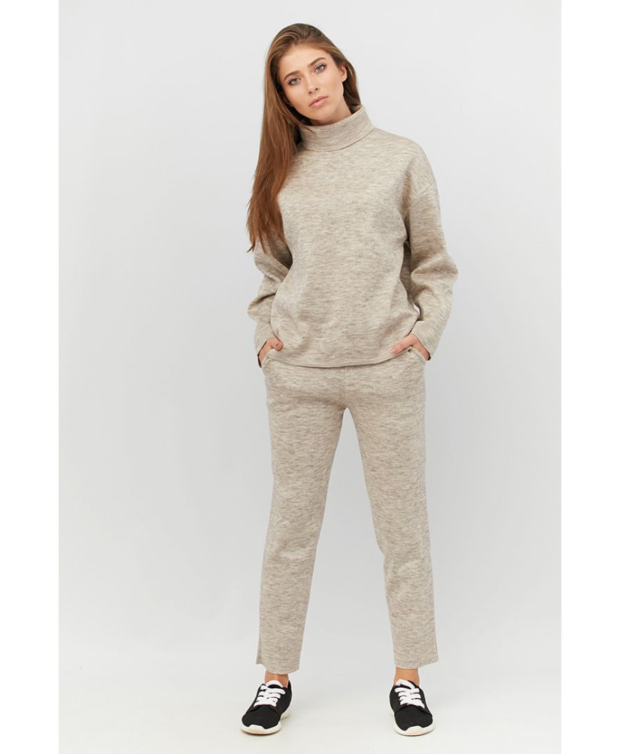 

Джемпер вязаный Knitwear Long  Латте, Джемпер вязаный Knitwear Long S Латте