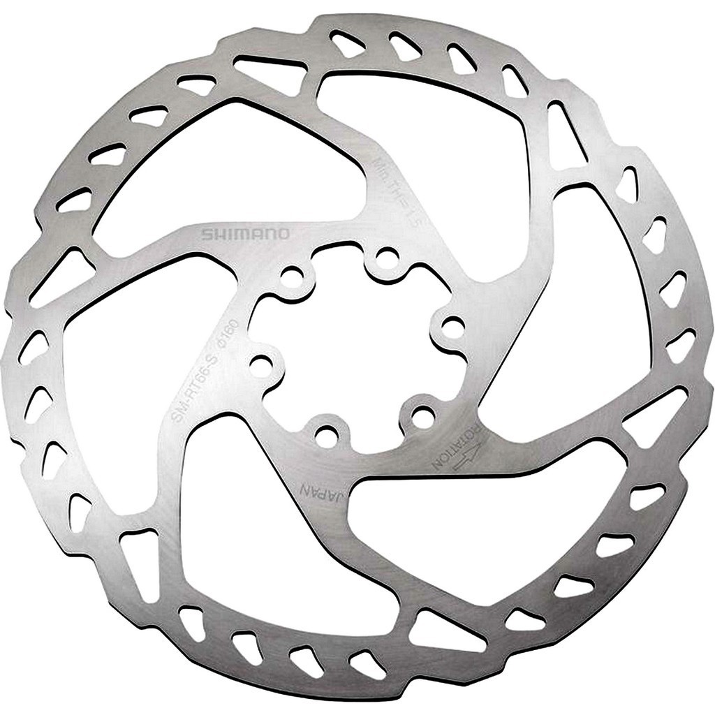 

Ротор тормоза Shimano SLX SM-RT66 160mm под 6 болтов для Metal