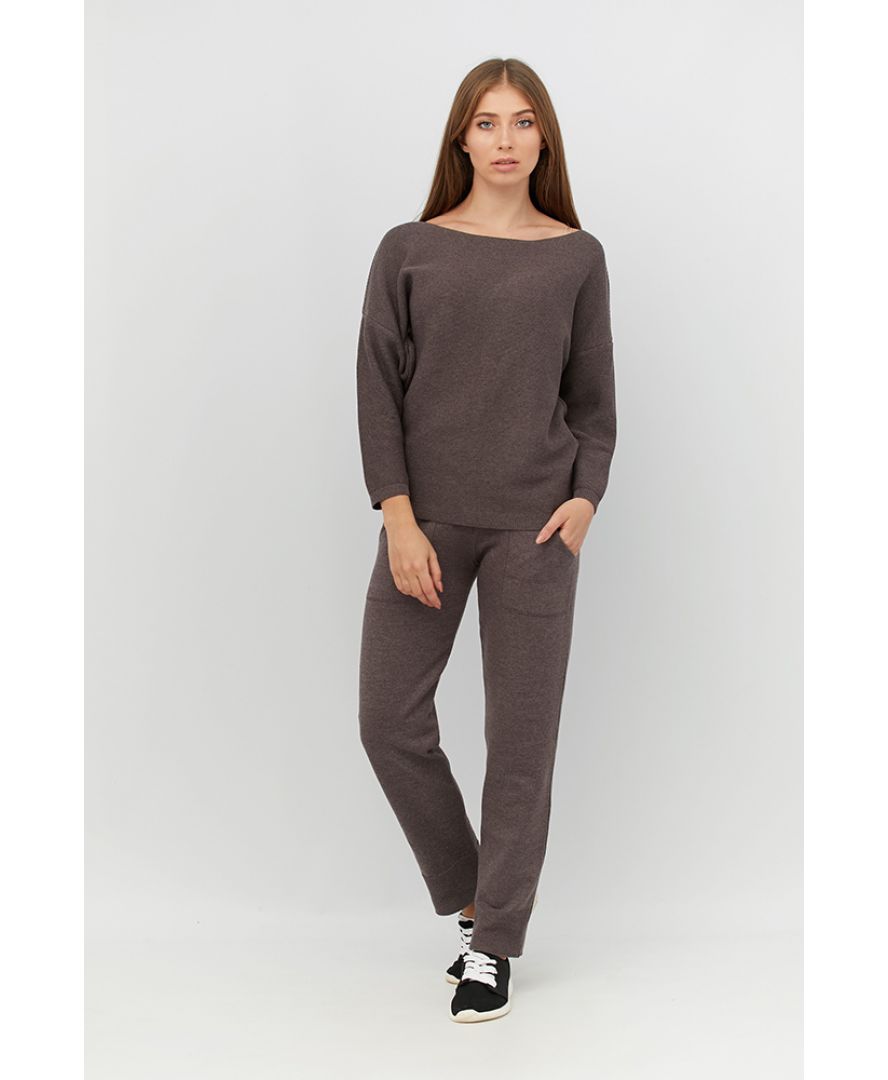 

Костюм Knitwear Soft-Look - Брауни, Костюм Knitwear Soft-Look S-M Брауни