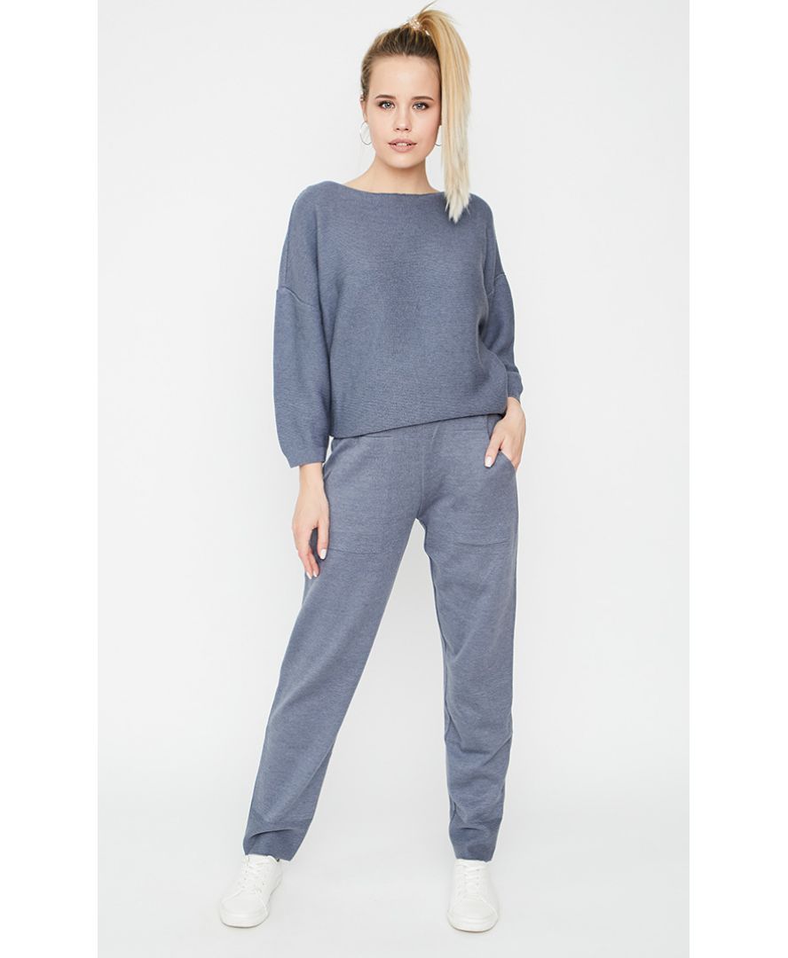 

Костюм Knitwear Soft-Look - Серый, Костюм Knitwear Soft-Look S-M Серый