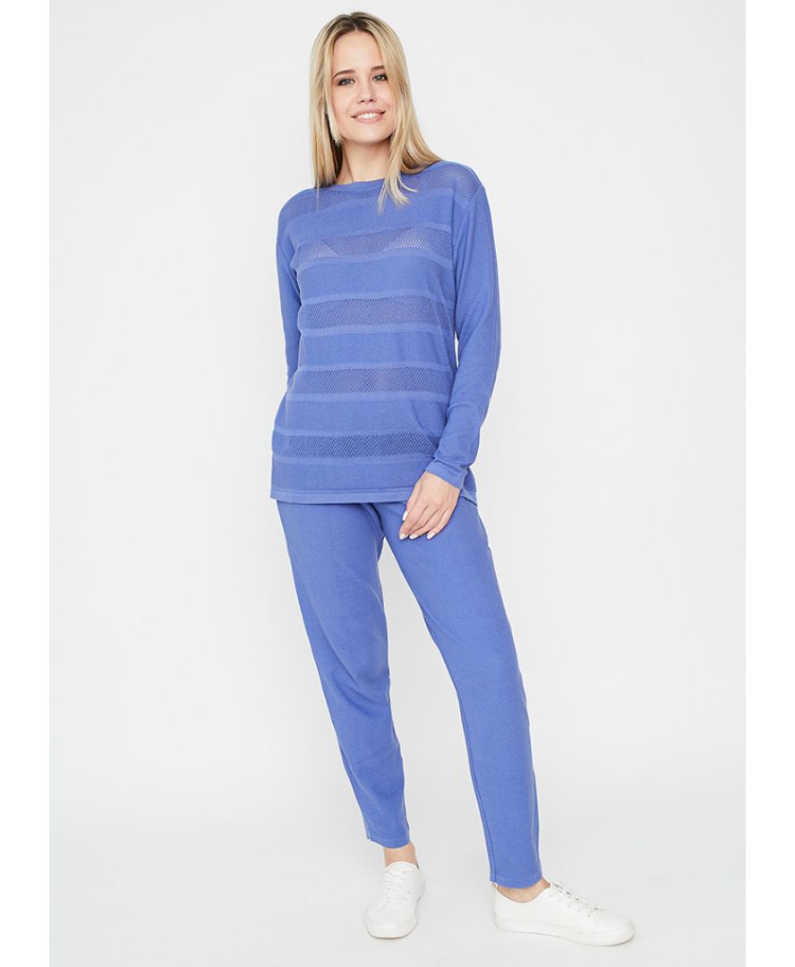 

Костюм Knitwear Mood - Лавандовый, Костюм Knitwear Mood S-M Лавандовый