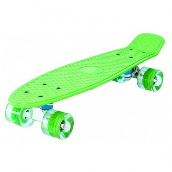 

Скейт Пенни борд Penny board Profi METR+ для детей и подростков Зеленый RLMS 0848-5