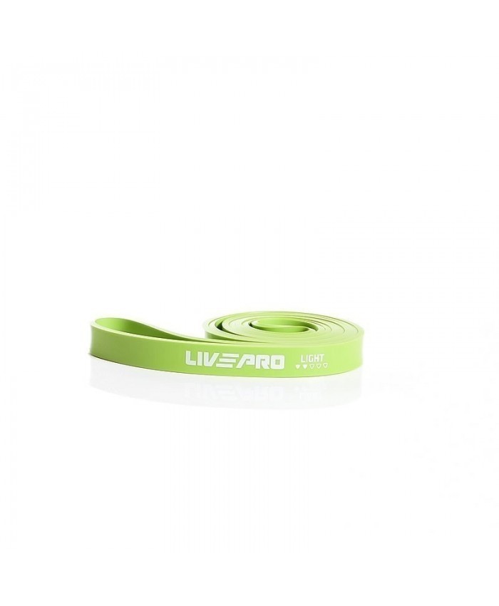 

Эспандер для тренировок LivePro SUPER BAND Light зеленый LP8410-L